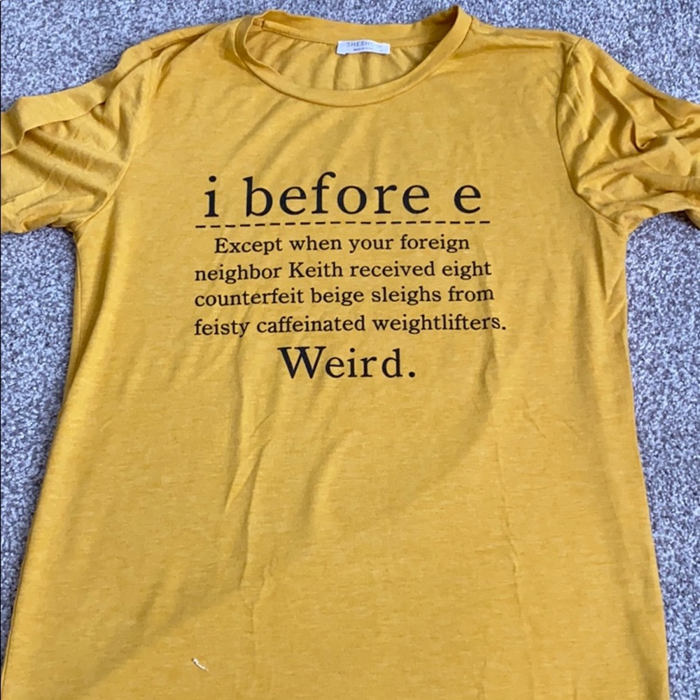 Proper English Graphic tee